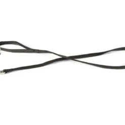 Beeztees Hondenriem Mac Leather 120cm X 15mm Zwart