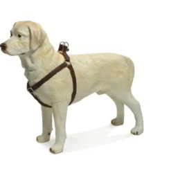 Beeztees Hondentuig Mac Leather Soft Touch 50-70cm Bruin