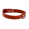Adori Halsband Leer Met Print Rood - Hondenhalsband - 60x3.0 Cm -Knuffel Paws Verkoop 8712041023635 1