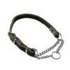 Adori Hondensliphalsband Verstelbaar Met Ketting Leer Bruin 55 X 1,2 Cm -Knuffel Paws Verkoop 8712041215535 1