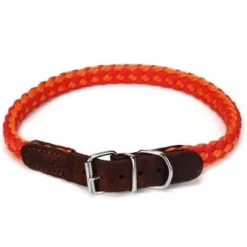 Beeztees Halsband Voor Hond Korda Nylon Rood / Oranje 65x2 Cm -Knuffel Paws Verkoop 8712695151784 feed