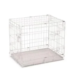 Beeztees Bench 2-deurs - Grijs - 62 X 44 X 49 Cm -Knuffel Paws Verkoop 8712695169765 feed