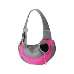 Crazy Paws Nylon Hondendraagzak - S - Roze