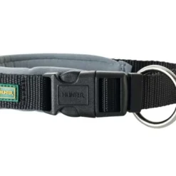 Hunter Halsband Voor Hond Neopreen Vario Plus Zwart / Grijs 30-35 Cmx20 Mm