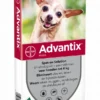 Advantix 40/200 - 1,5 Tot 4 Kg - 4 Pipetten -Knuffel Paws Verkoop file 17