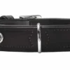 Hunter Halsband Voor Hond Softie Stone Art-nubuk Zwart Zwart Onderlegd 32-39x45x2,8 Cm -Knuffel Paws Verkoop file 197