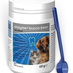 Orozyme Bucco-Fresh PlaqueOff Voor Hond En Kat 40 Gram -Knuffel Paws Verkoop file 95