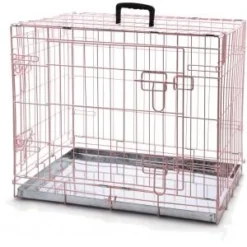 Beeztees Hondenbench 2 Deurs Roze 62 X 44 X 49 Cm