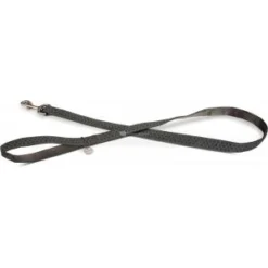 Beeztees Hondenriem Mac Leather 120cm X 25mm Grijs