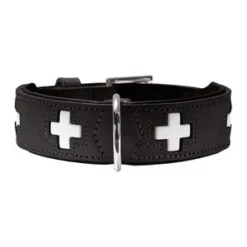Hunter Halsband Swiss - Zwart - 42 Cm -Knuffel Paws Verkoop hunter halsband swiss zwart 42 cm 69544 0300 none