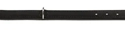 Hunter Halsband Voor Hond Softie Kunstleder Nubuck Look Zwart 18-24 Cmx22 Mm