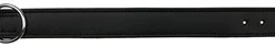 Trixie Halsband Voor Hond Active Leer Breed Zwart 38-45x4 Cm