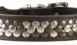 Hunter Halsband Voor Hond Arizona Bruin Nappaleer Bruin Onderlegd 30-34,5x37x2,6 Cm -Knuffel Paws Verkoop image 118