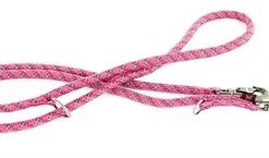 MARTIN SELLIER Looplijn Voor Hond Multi Purpose Nylon Reflecterend Roze 13 Mmx200 Cm