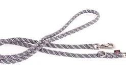 MARTIN SELLIER Looplijn Voor Hond Multi Purpose Nylon Reflecterend Grijs 13 Mmx200 Cm