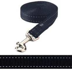 Rogz For Dogs Snake Lijn Zwart