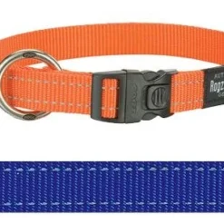 Rogz For Dogs Fanbelt Hondenhalsband Verstelbaar Blauw 56 X 2 Cm -Knuffel Paws Verkoop image 51
