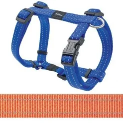 Rogz For Dogs Snake Hondentuig Verstelbaar Oranje 52 X 1,6 Cm