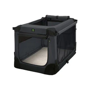 Maelson Soft Kennel Hondenbench - Antraciet - 62 X 41 X 41 Cm - Afbeelding 2