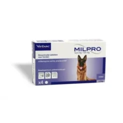 Virbac Milpro Grote Hond 4 Tabl.