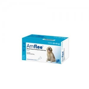 Amflee Spot-on Hond - 268 Mg - 6 Pipetten - Afbeelding 2