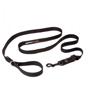 EzyDog Vario 4 Lijn - Zwart - 12mm - Lite Leash