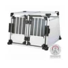 Trixie Transportbox Dubbel Aluminium 93x64x88 Cm -Knuffel Paws Verkoop trixie vervoersbox dubbel 93 64 88 cm 96683 0300 none