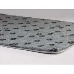 Beeztees Vetbed Grijs Met Pootjesprint Voor Honden Large